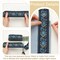10 Yards Boho Jacquard Fabric Trim with Embroidered Flowers - Blue, 2 Inch Ethnic Style Floral Ribbon for Sewing, Handmade Bag Strap Making & DIY Clothing Decoration